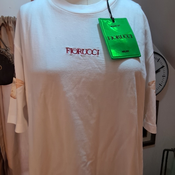 Fiorucci Tania angels tee Rare Made in Italy - Picture 5 of 14